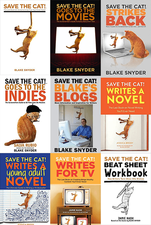All Save the Cat! book covers by Blake Snyder